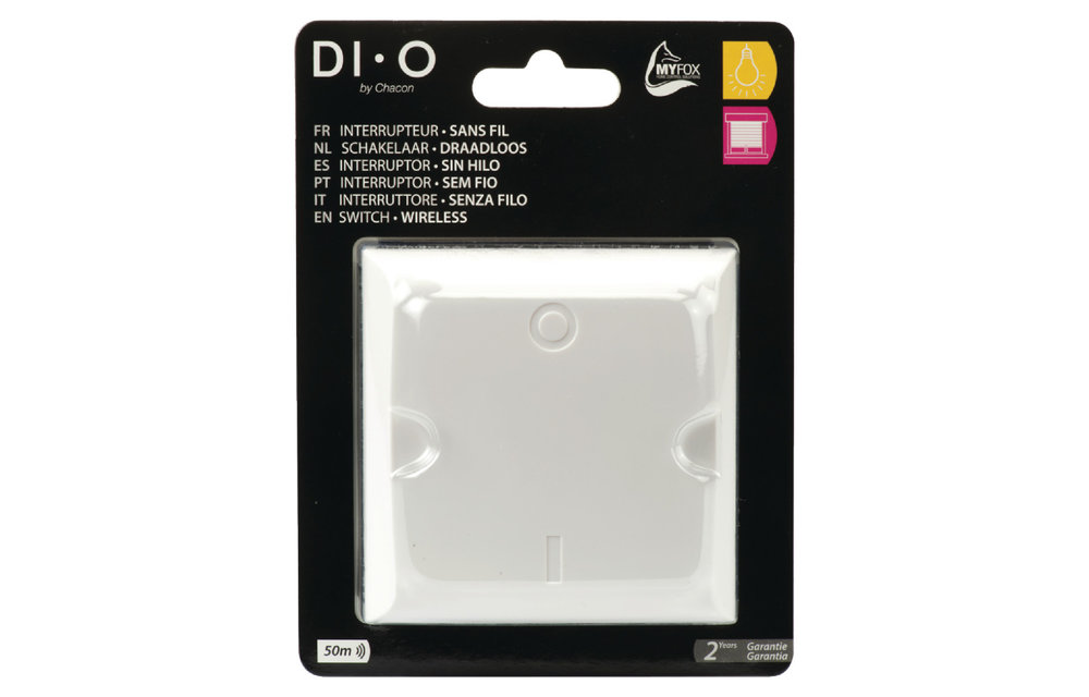 Di-o Dio-domo21 Draadloze Muurschakelaar