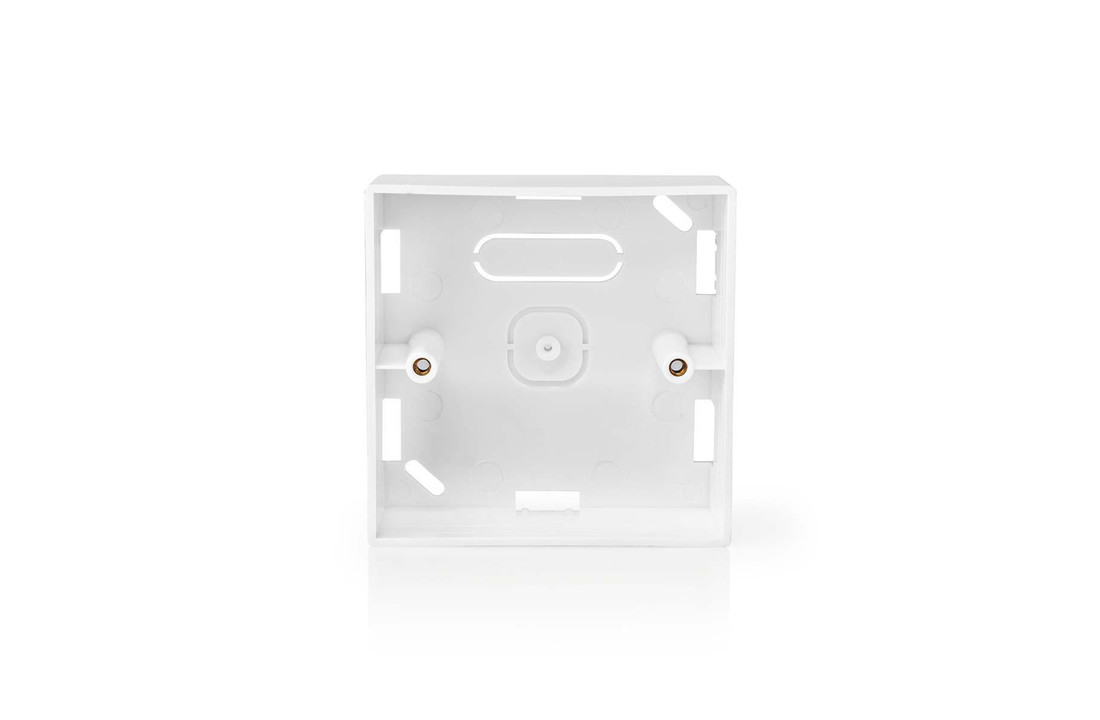 Nedis WIFIWB10WT Opbouwdoos Wandmontage 86 X 86 Mm Wit