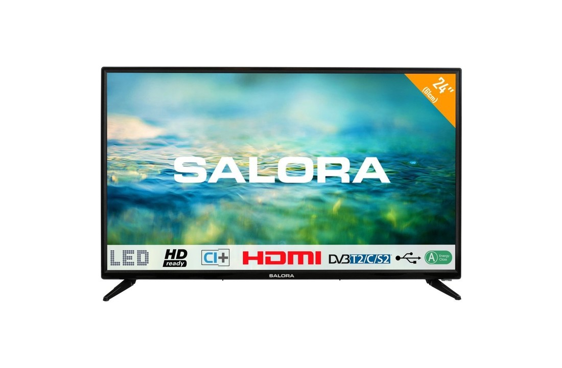 Salora 24LTC2100 HD LED TV 61 cm Zwart