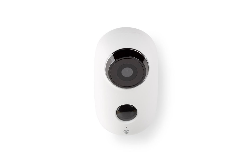 Nedis WIFICBO10WT Oplaadbare Ip-camera Voor Buiten Pir Bewegingssensor Microsd 6000 Mah