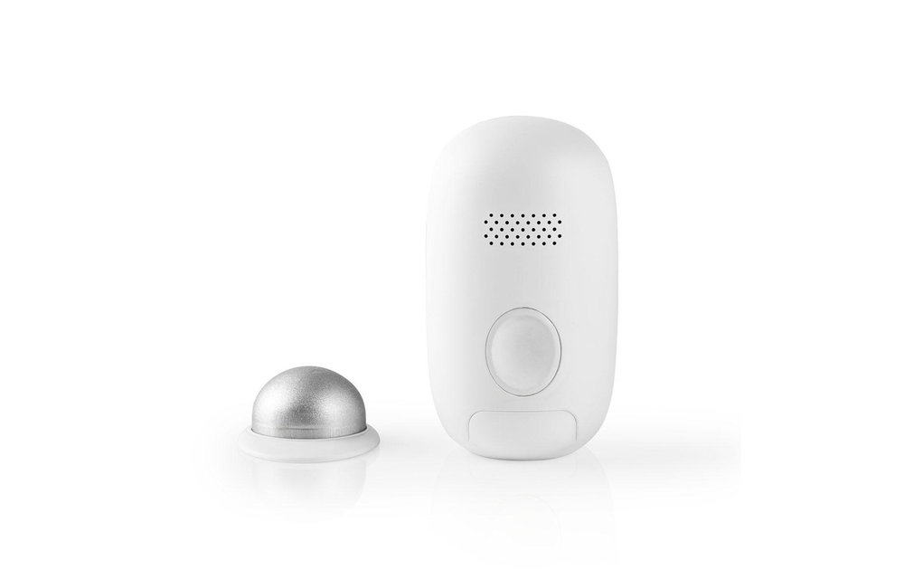 Nedis WIFICBO10WT Oplaadbare Ip-camera Voor Buiten Pir Bewegingssensor Microsd 6000 Mah