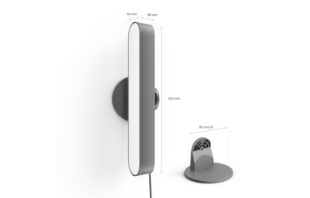Philips HUE Play LED Tafellamp Uitbreidingsset Zwart
