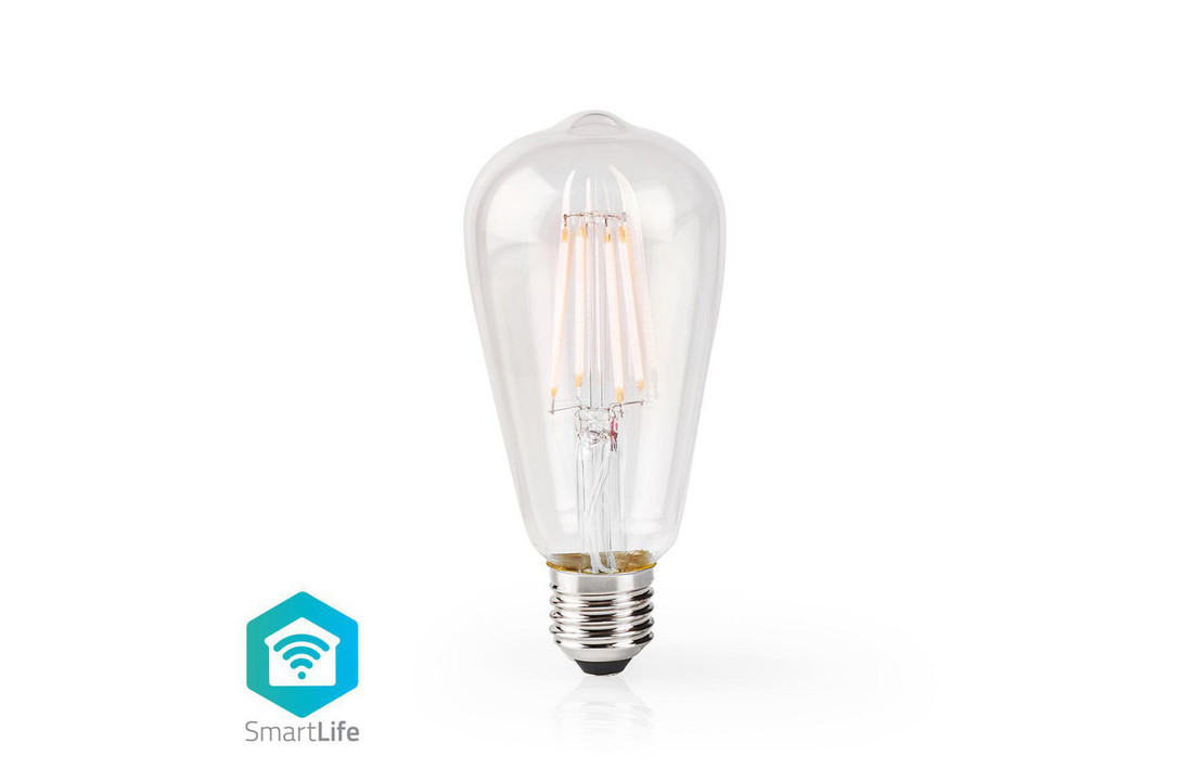 Nedis WIFILF10WTST64 Wi-fi Smart Led Filamentlamp E27 St64 5 W 500 Lm