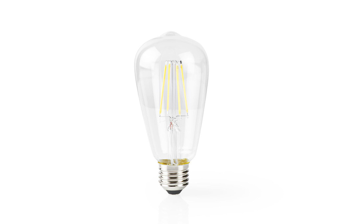 Nedis WIFILF10WTST64 Wi-fi Smart Led Filamentlamp E27 St64 5 W 500 Lm