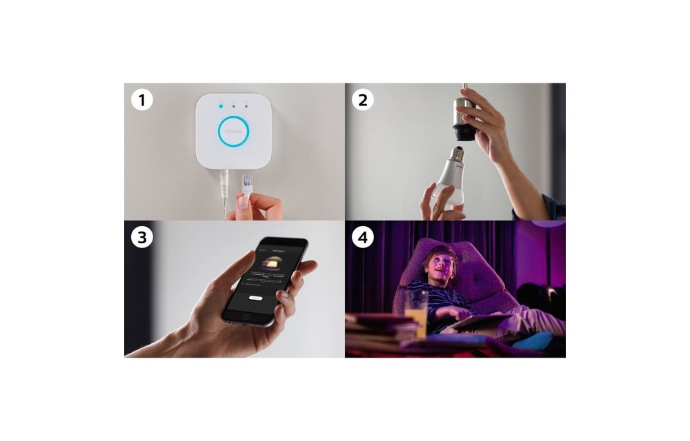 Philips HUE White and Color Ambiance Starterkit GU10