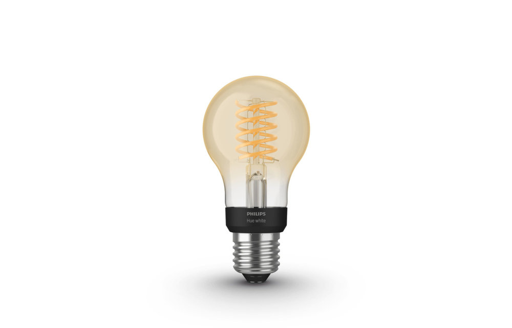 Philips HUE Dimbare LED Lamp met Zichtbare Gloeidraad A60 E27