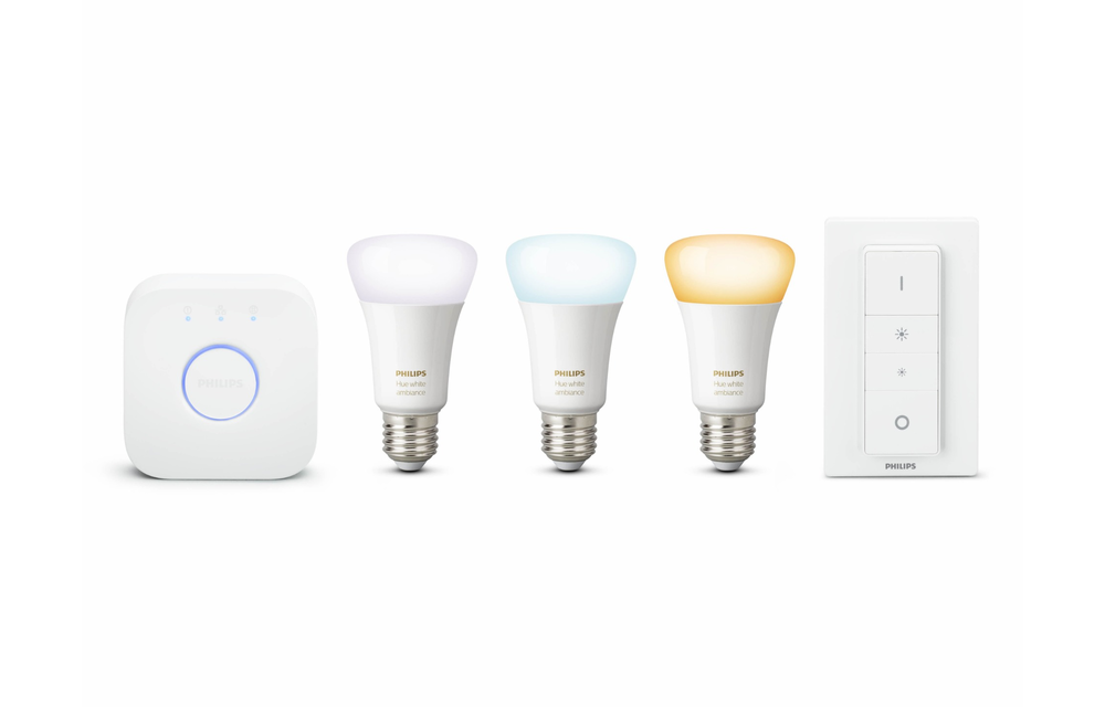 Philips HUE White Ambiance LED-Lamp E27 Starterkit