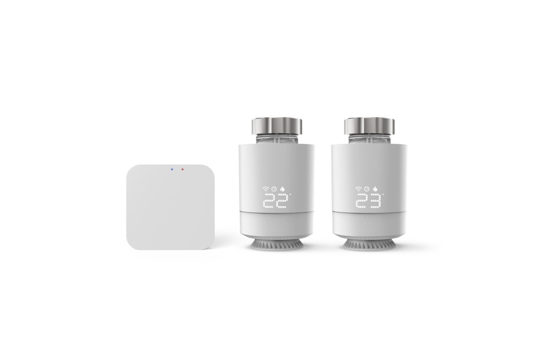Hama Verwarmingsregeling Wifi 2x Slimme Radiatorthermostaat + Basis