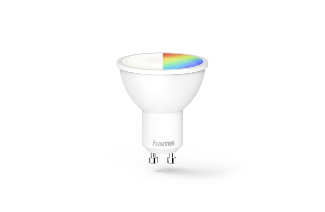 Hama Wifi-ledlamp GU10 5,5W RGBW Zonder Hub Voor Spraak-/app-bediening