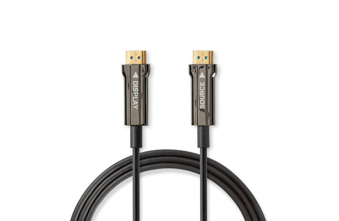 Nedis CVBG3500BK200 Ultra High Speed Hdmi™-kabel Aoc Hdmi™-connector - Hdmi™-connector 20,0 M Zwart