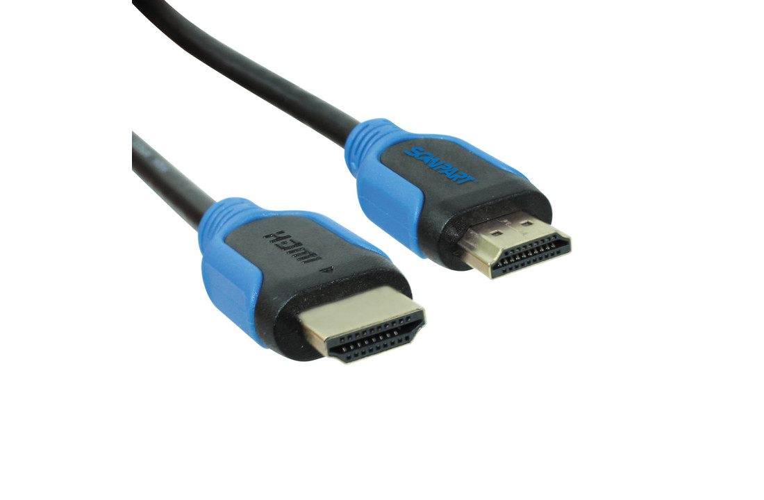 Scanpart HDMI Kabel Blauw 1,5m