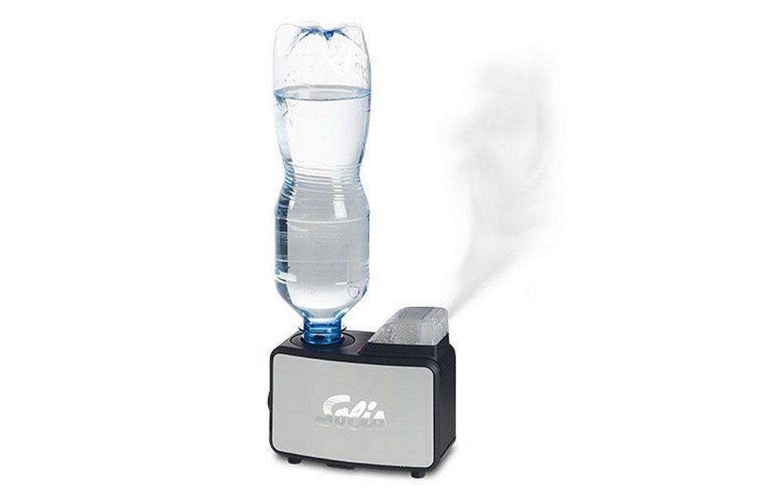 Solis 7212 Ultrasonic To Go Executive Luchtbevochtiger 0.5L Zwart/Zilver