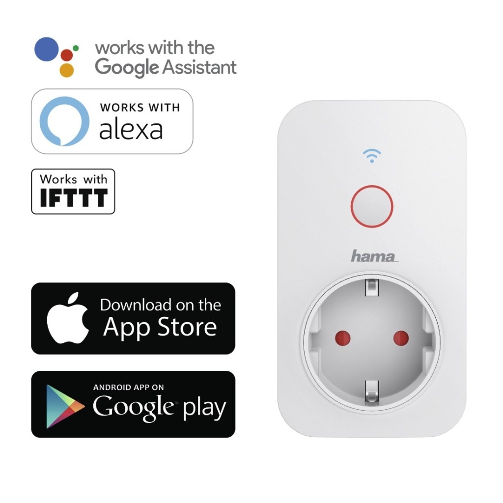 Hama Wifi-stopcontact 3.680W 16A