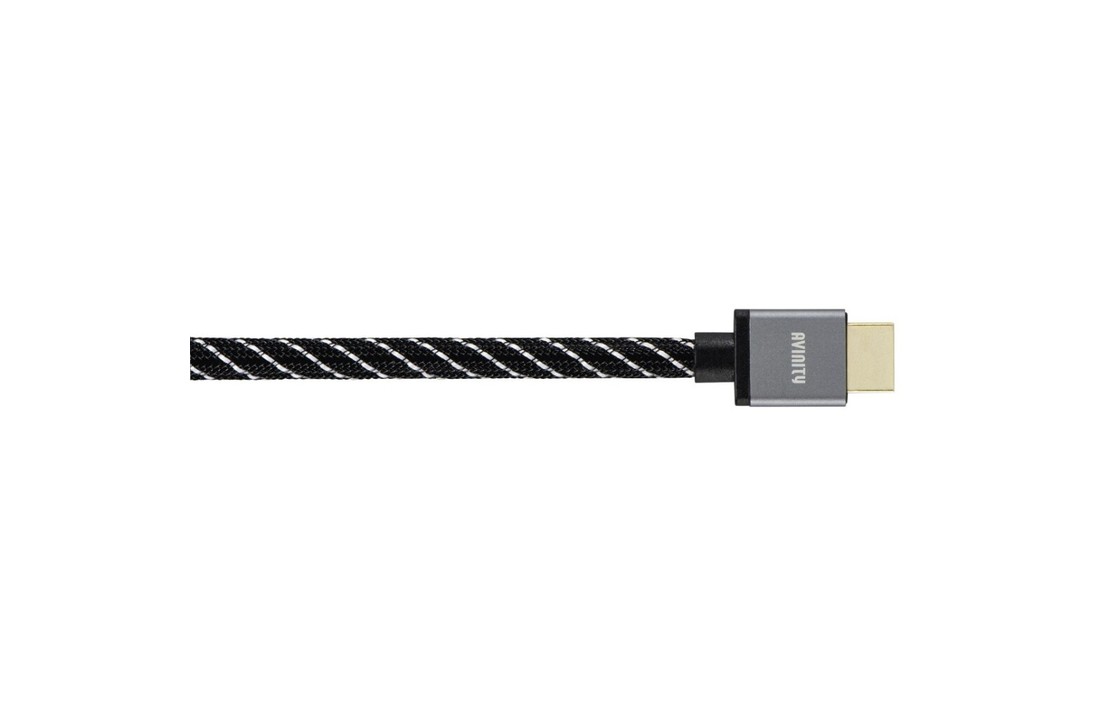 Avinity Ultra High-speed HDMI™-kabel 8K Connector-connector Verguld Stof 3,0 M