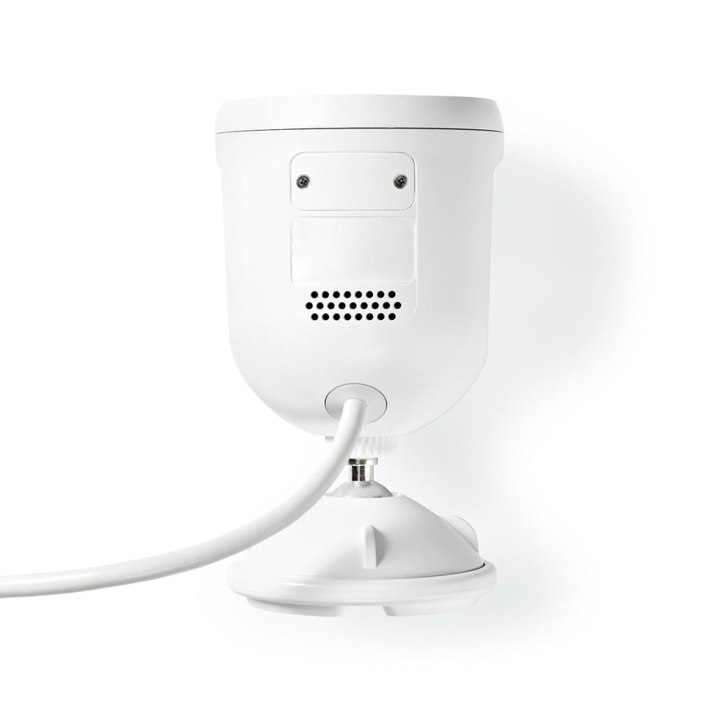 Nedis WIFICO50CWT Smartlife Camera Voor Buiten Wi-fi Full Hd 1080p Ip65 Cloud / Microsd 5,0 V Dc Nachtzicht Android™ & Ios Wit