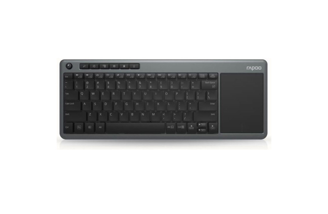 Rapoo Toetsenbord Touchpad Grey 2600
