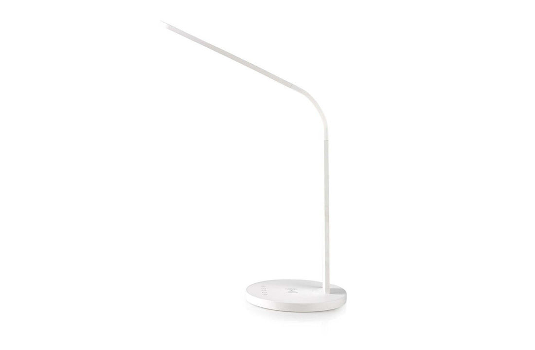 Nedis LTLGQ3MD1WT Led-tafellamp Met Touch-control Draadloze Qi Oplader 1,0 A 5 W 5 Lichtniveaus