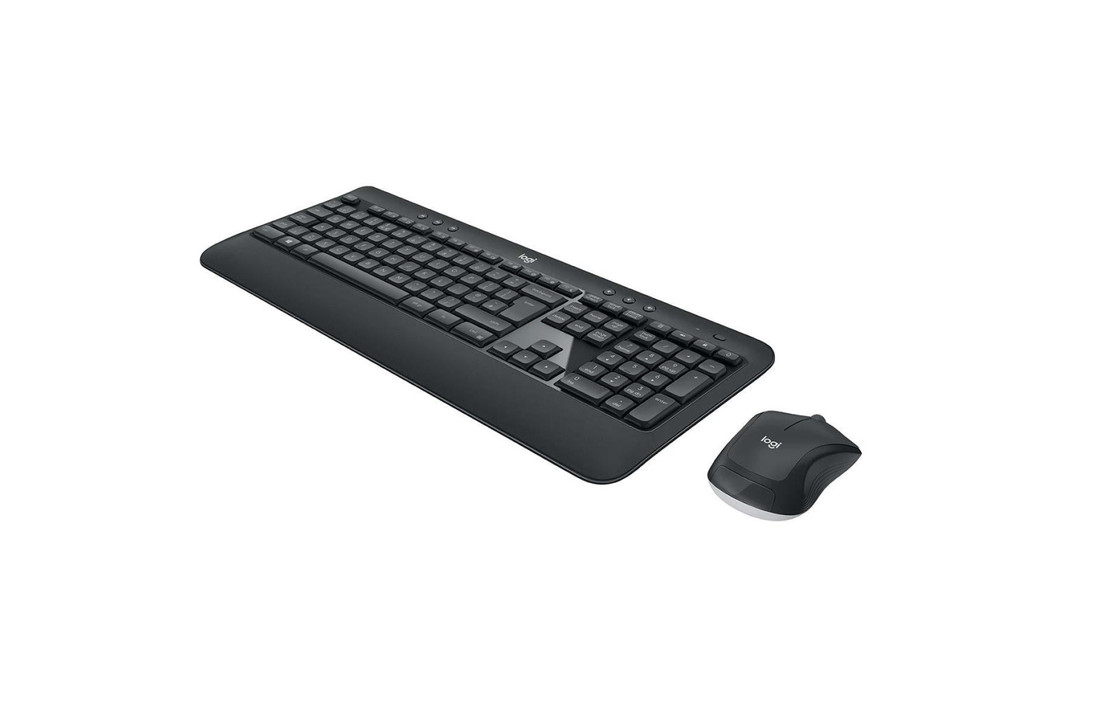 Logitech LGT-MK540-US Draadloze Muis En Keyboard Multimedia Us International Donkergrijs