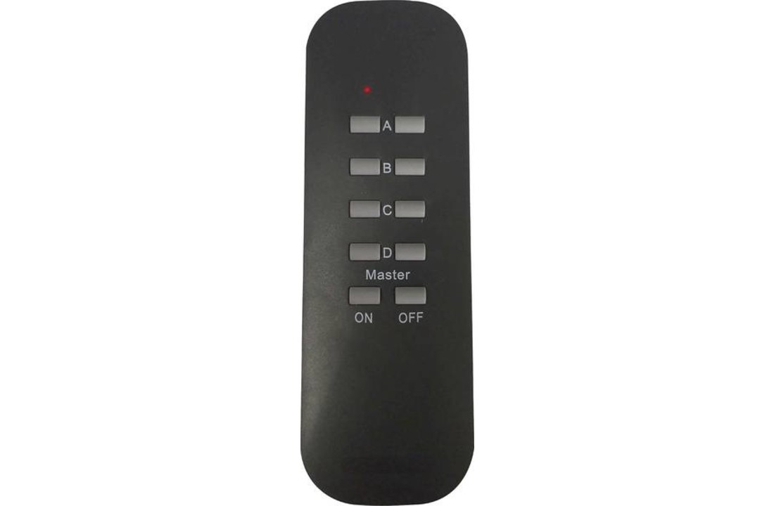 Smartwares SH5-SET-OB 3-Kanaals Schakelkast voor Buiten Zwart/Wit
