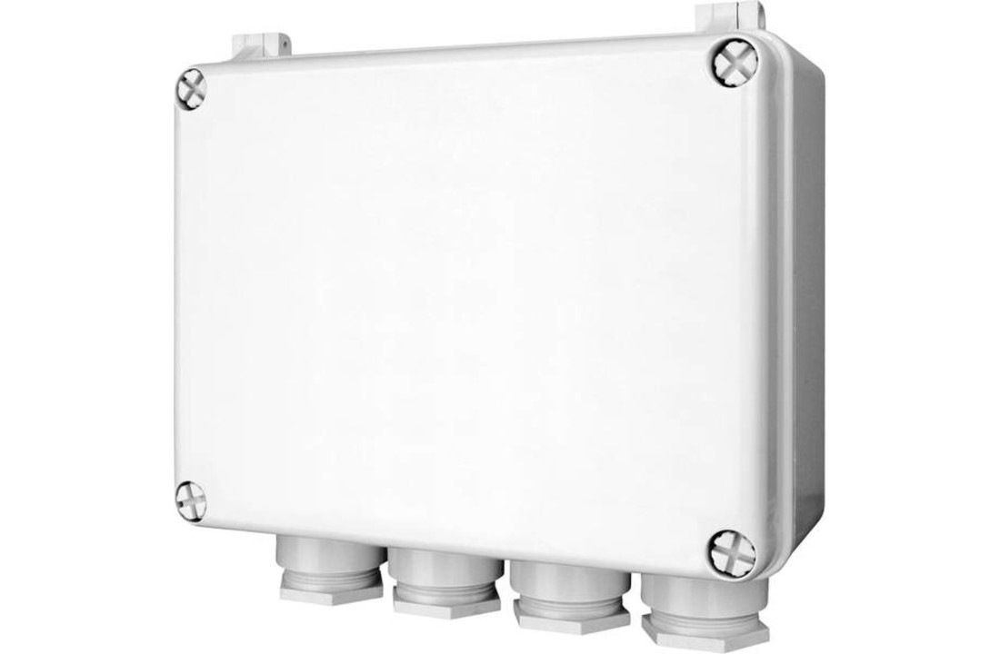 Smartwares SH5-SET-OB 3-Kanaals Schakelkast voor Buiten Zwart/Wit