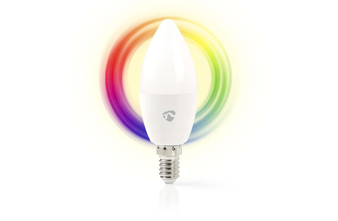 Nedis WIFILC10WTE14 Wi-fi Slimme Led-lamp Full-colour En Warm-wit E14