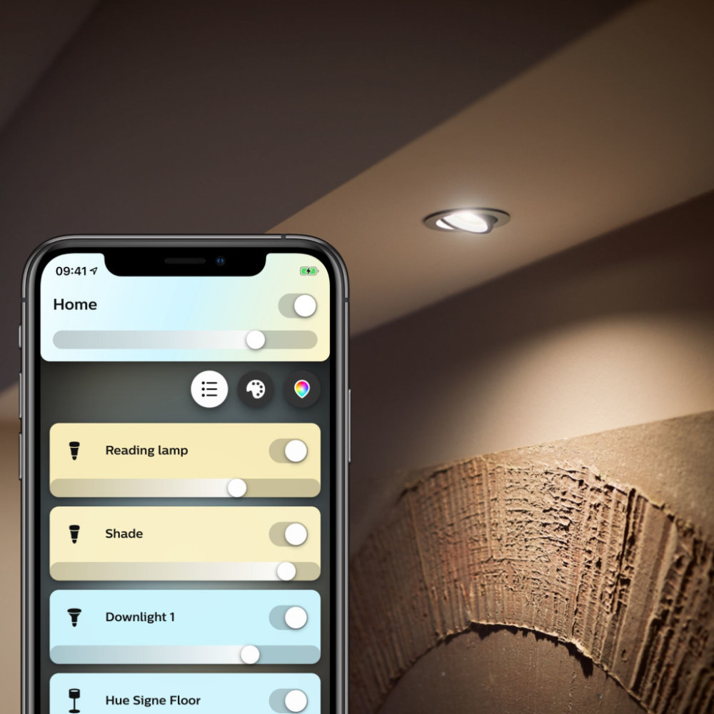 Philips HUE White Ambiance LED-Spot GU10 2 Stuks