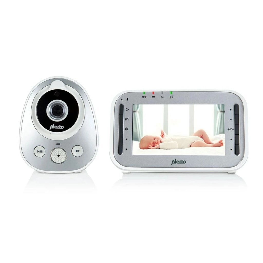 Alecto Baby DVM-143 Babyfoon met Camera Zilver/Wit