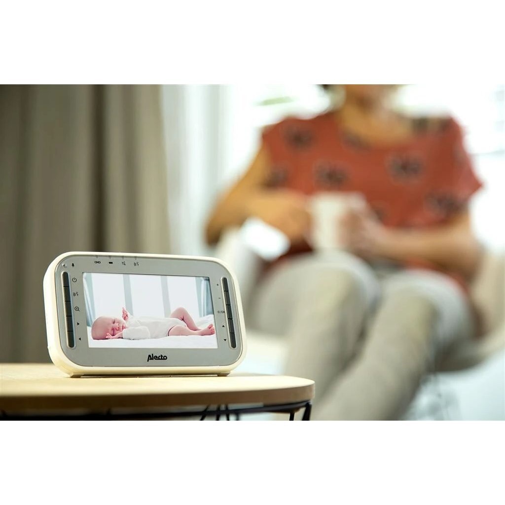 Alecto Baby DVM-143 Babyfoon met Camera Zilver/Wit