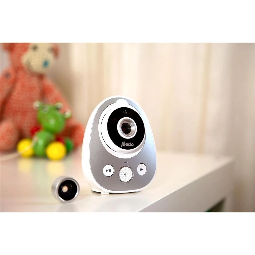 Alecto Baby DVM-143 Babyfoon met Camera Zilver/Wit
