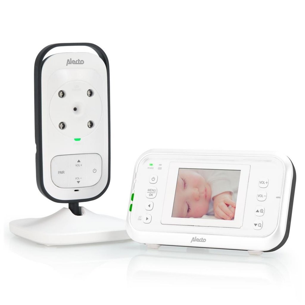 Alecto Baby DVM-73 Babyfoon met Camera Wit/Antraciet