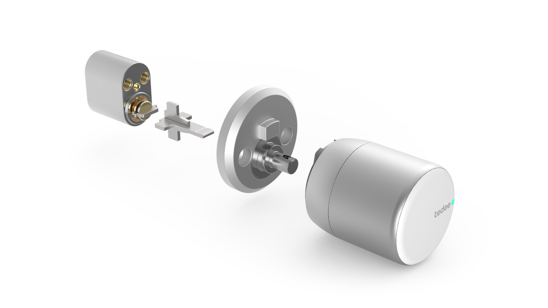 Tedee Nordic Adapter (silver)