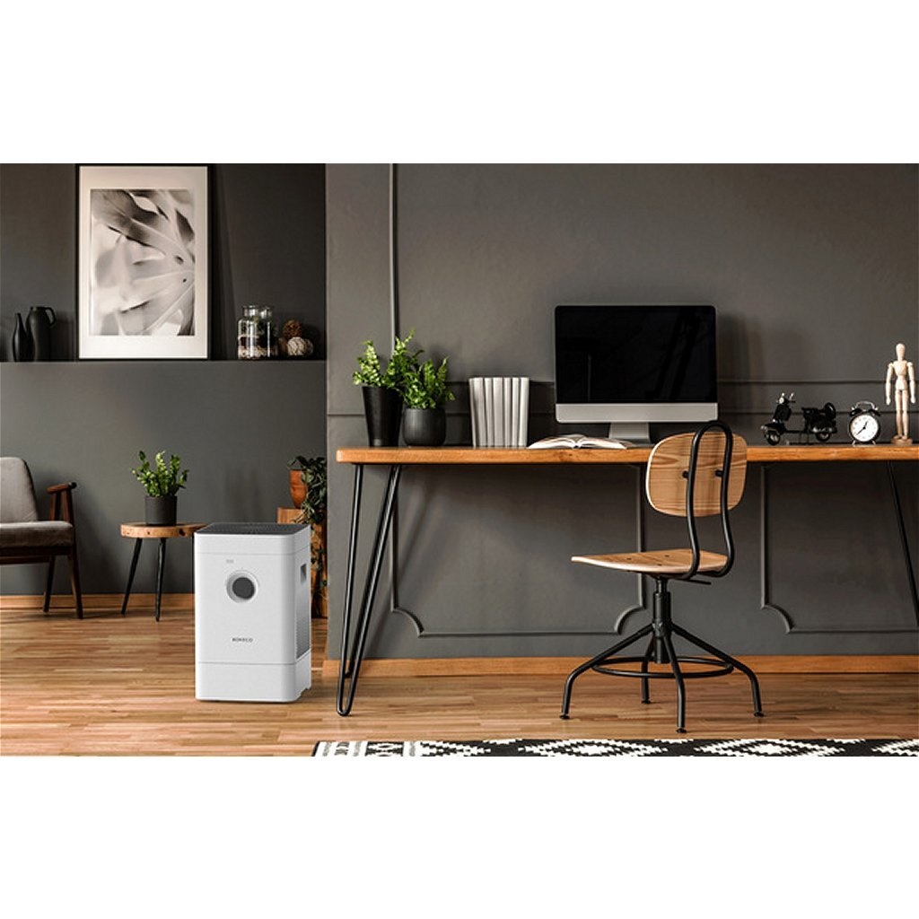 Boneco H300 HYBRID-Luchtbevochtiger en Luchtreiniger 4.5L Wit/Zwart
