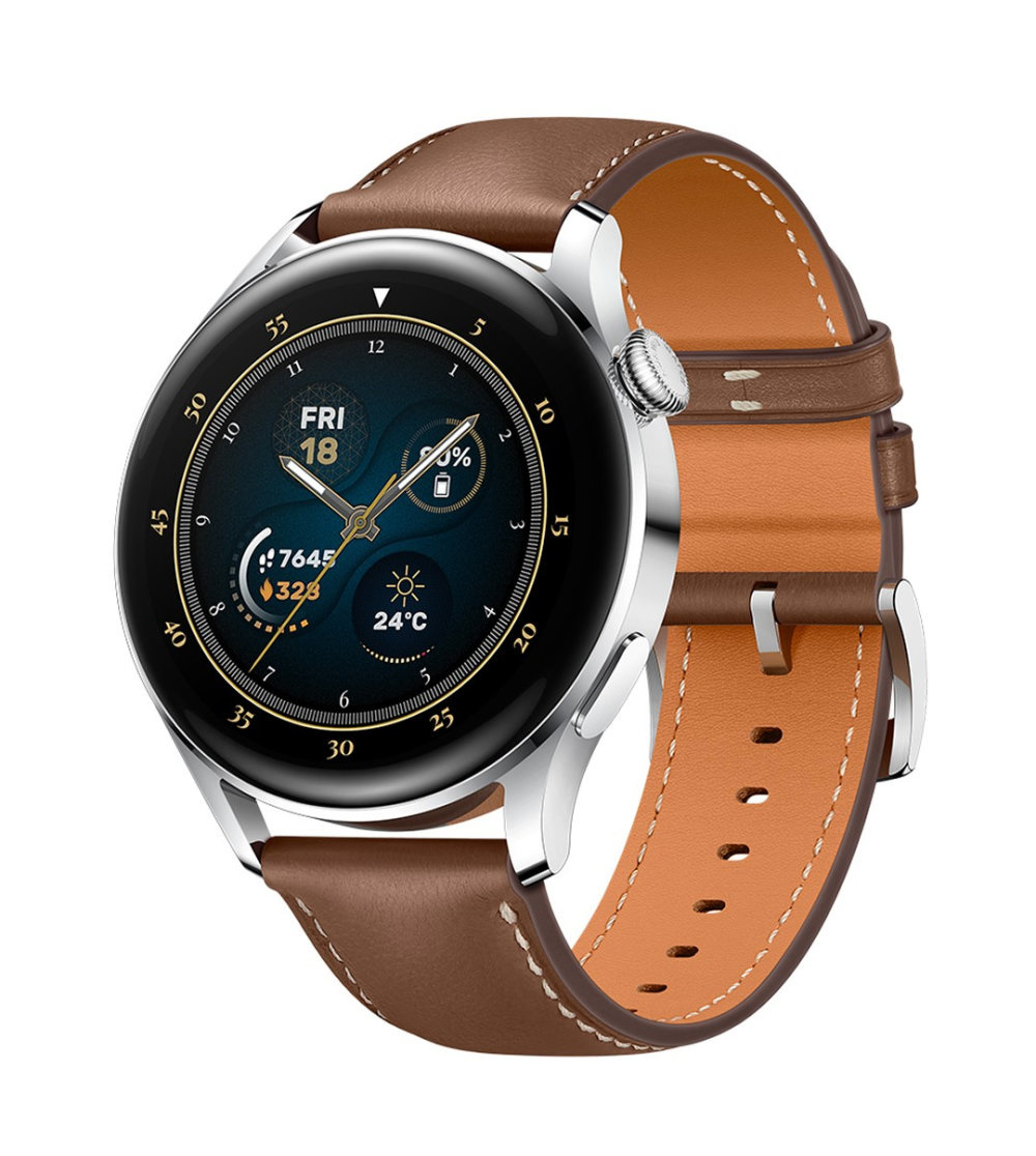 Huawei Watch 3 Classic Steel-Brown