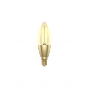 WOOX R5141 Smart Candle C37 Filament LED Bulb, Wi-FI, E14, 4.9W, 470 lm, Warm White 2700K
