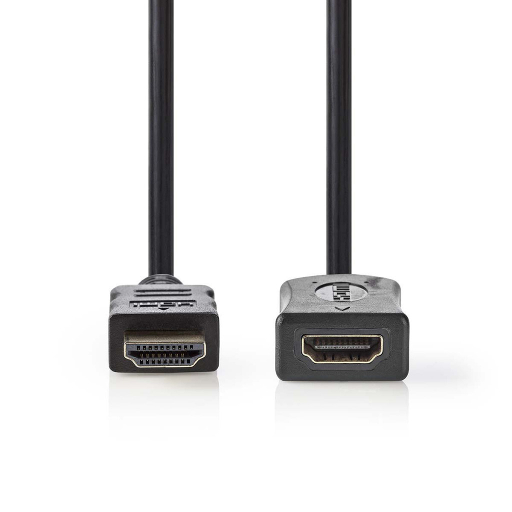 Nedis CVGP34090BK10 High Speed Hdmi-kabel Met Ethernet Hdmi-connector - Hdmi Female 1,0 M Zwart