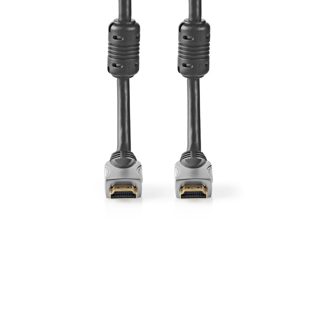 Nedis CVGC34000AT25 High Speed Hdmi™-cable Ethernet Hdmi™-connector - Hdmi™-connector 2.50 M Anthracite