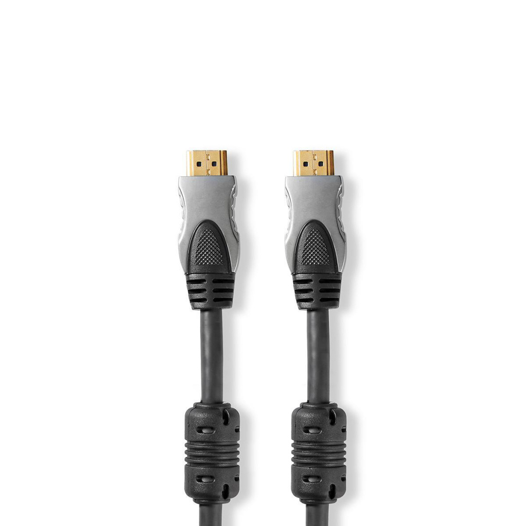 Nedis CVGC34000AT25 High Speed Hdmi™-cable Ethernet Hdmi™-connector - Hdmi™-connector 2.50 M Anthracite