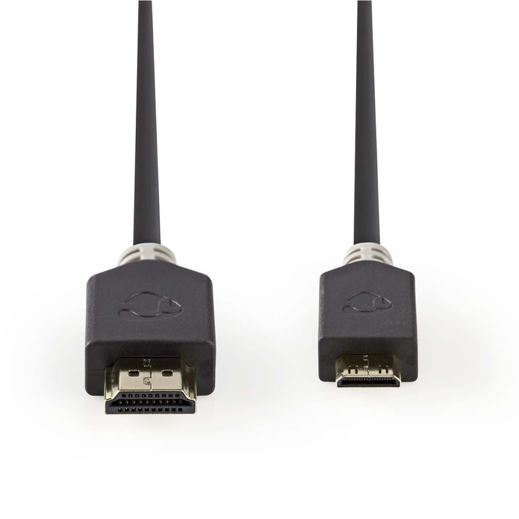 Nedis CVBW34500AT20 High Speed Hdmi-kabel Met Ethernet Hdmi-connector - Hdmi-mini-connector 2,0 M Antraciet