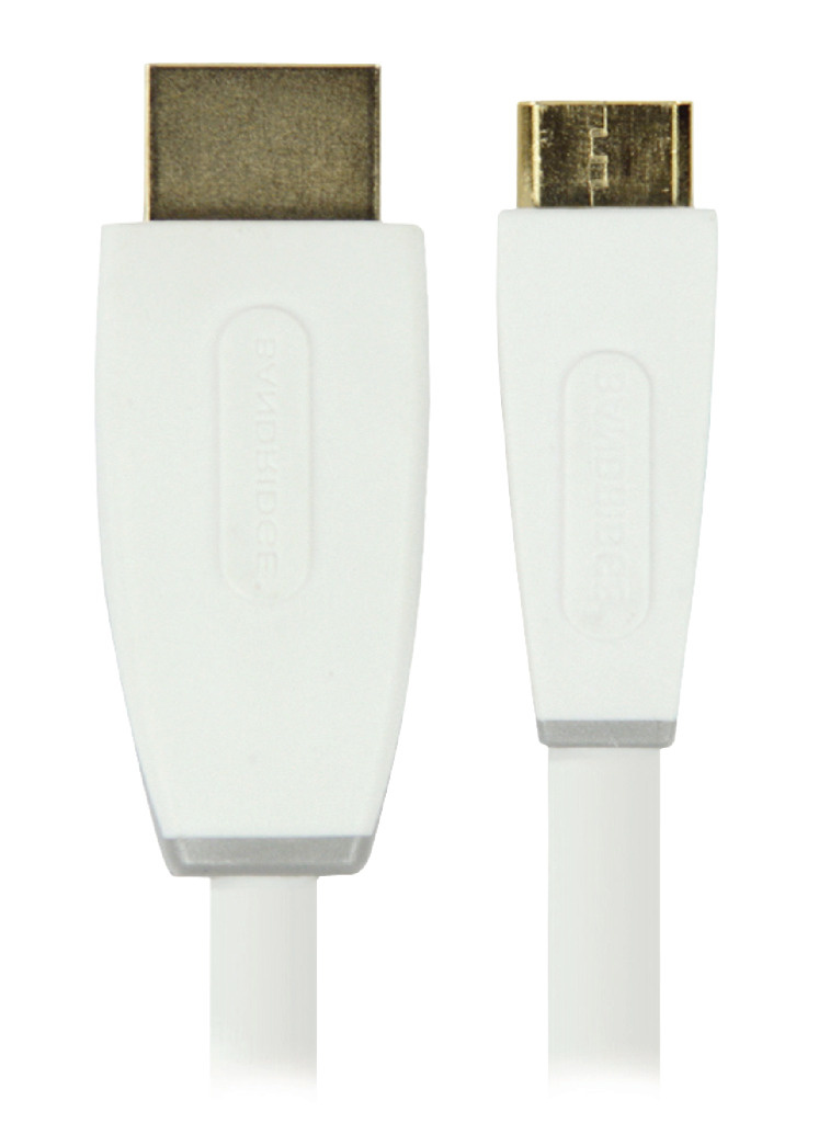Bandridge Bbm34500w10 High Speed Mini Hdmi met Ethernet Kabel 1,00 M