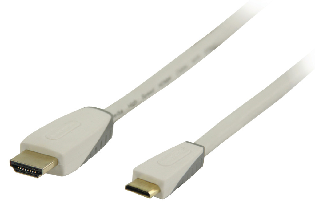 Bandridge Bbm34500w10 High Speed Mini Hdmi met Ethernet Kabel 1,00 M