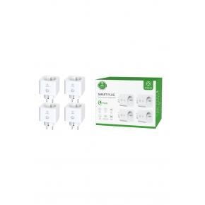 WOOX R6113-4pack Set of 4 Smart Plug 16A + energy monitor