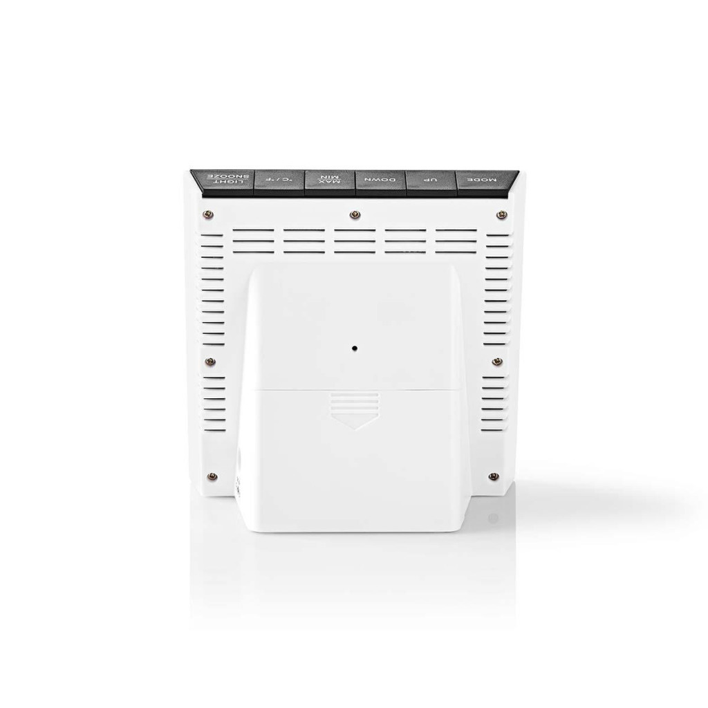 Nedis WEST404BK Weerstation Draadloze Sensor Alarmklok Weersvoorspelling