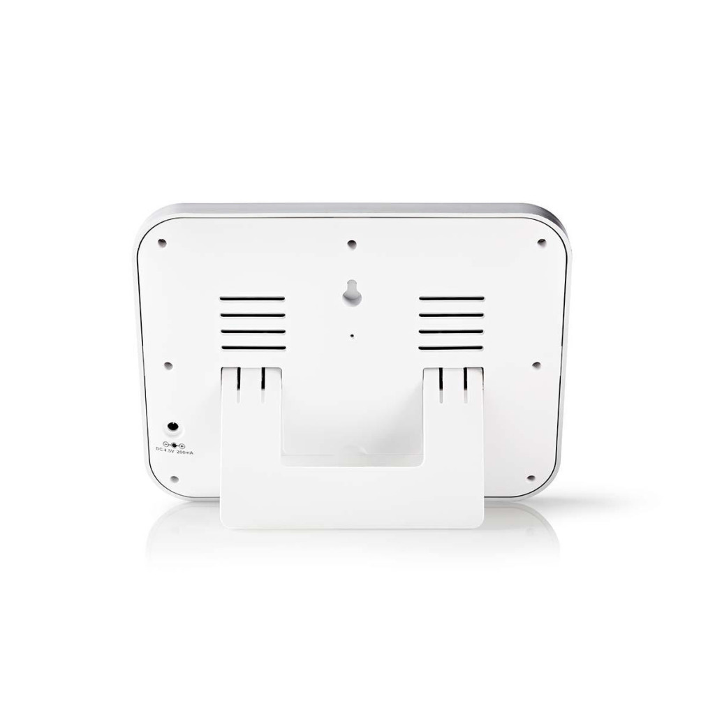 Nedis WEST402WT Weerstation Draadloze Sensor Alarmklok Weersvoorspelling
