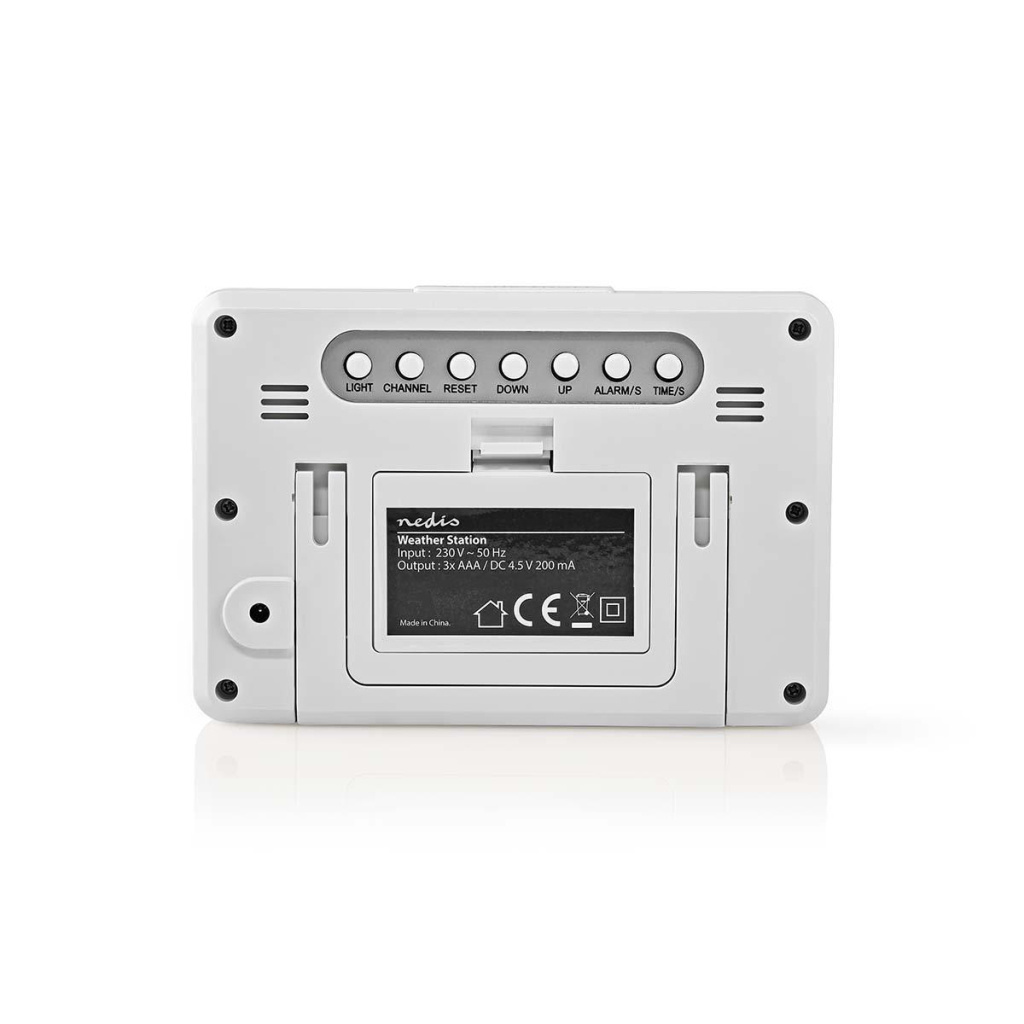 Nedis WEST203WT Weerstation Hygrometer Datum/tijd Buiten-unit