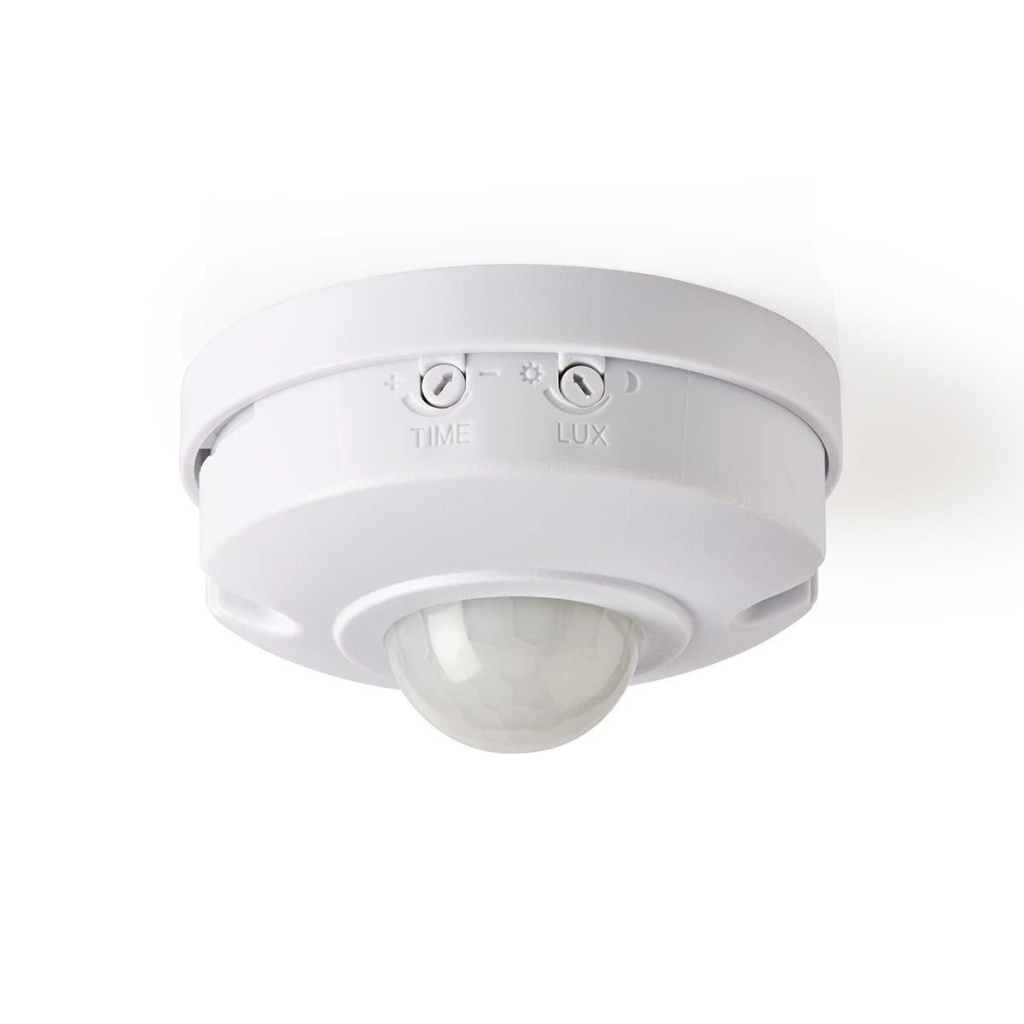 Nedis PIRPI30WT Bewegingsmelder 3-aderige Installatieinstelbare Vertragingstijd En Lichtgevoeligheid
