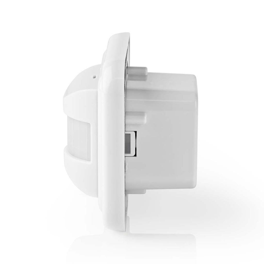 Nedis PIRII42WT Bewegingsmelder 2- Of 3-aderige Installatieinstelbare Vertragingstijd, Omgevingslicht En Lichtgevoeligheid