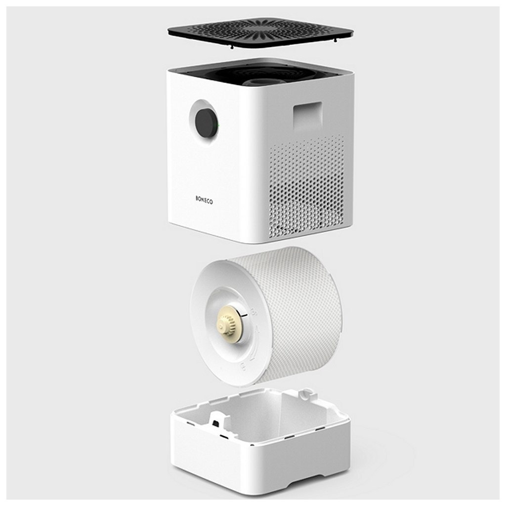 Boneco W200 2in1 Luchtbevochtiger en Luchtwasser 150m3 Wit