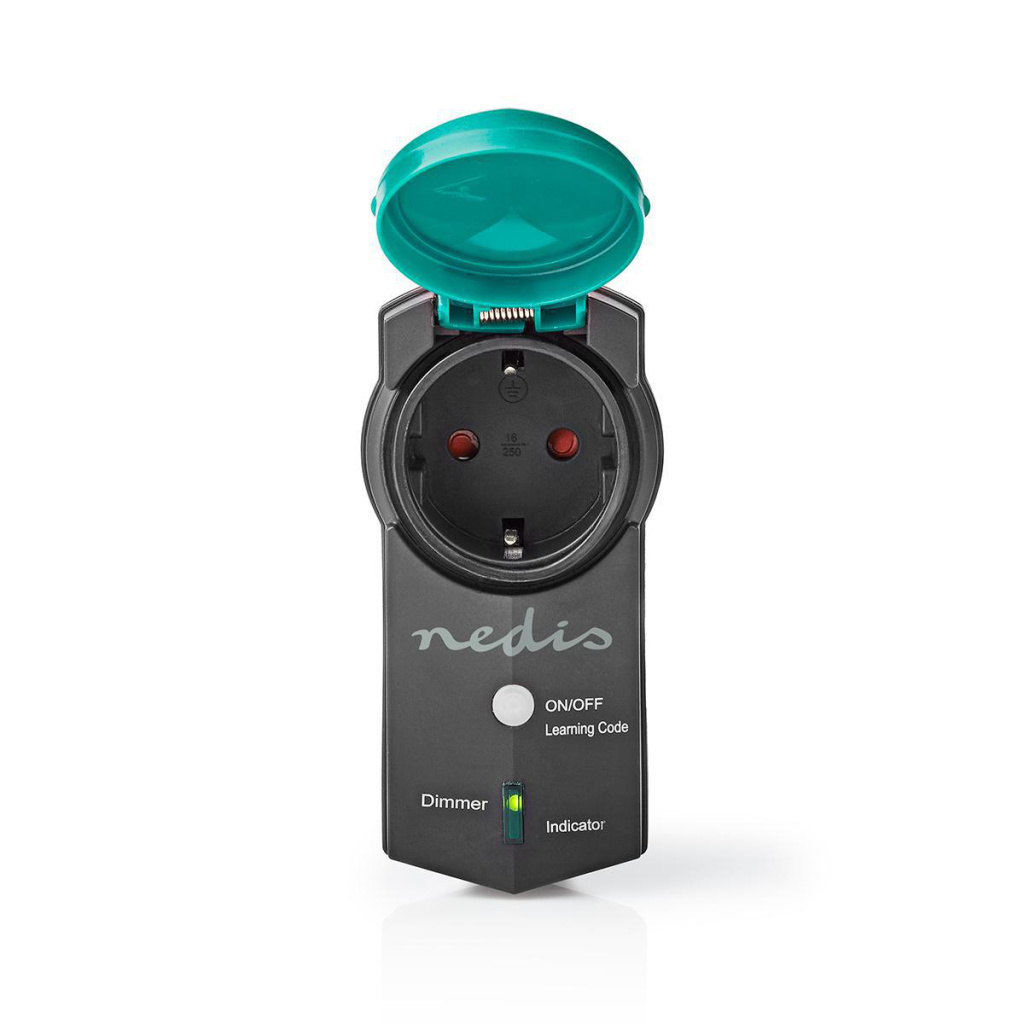 Nedis RFPOD120FWT Rf Smart Stekker Outdoor Ip44 Dimbaar Schuko Type F 300 W