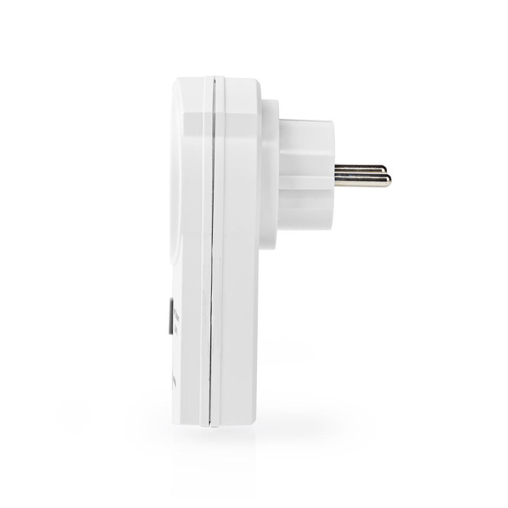 Nedis RFPM120FWT Rf Smart Stekker Aan/uit Rf Mesh Range Extender Schuko Type F 3680 W