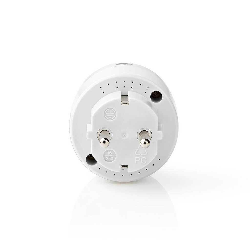 Nedis RFP110FWT Rf Smart Stekker Aan/uit Schuko Type F 2300 W voor afstandsbediening